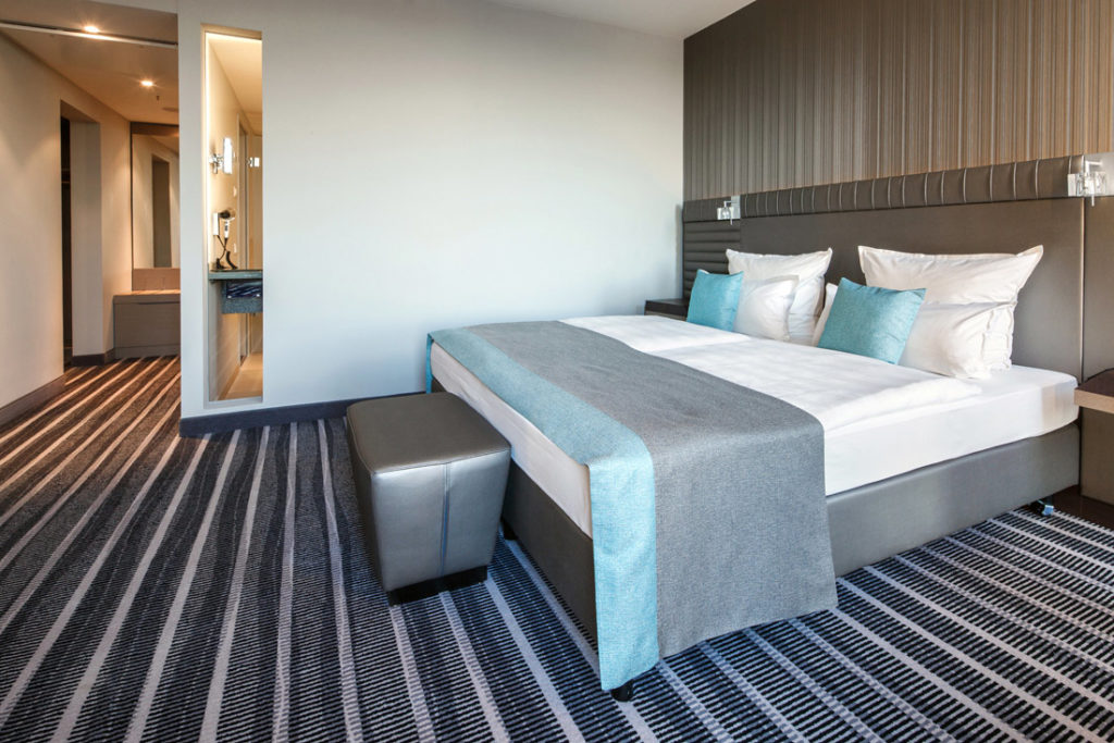 Interiorfotografie Schlafzimmer in einem Hotel in Berlin
